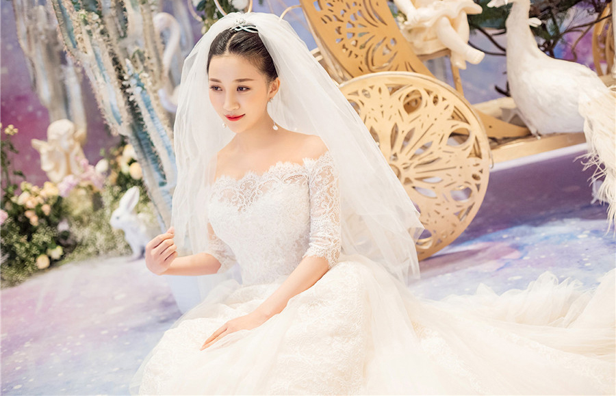 润尚美妆造型,新娘跟妆,时尚新娘造型,婚礼造型,新娘试妆照