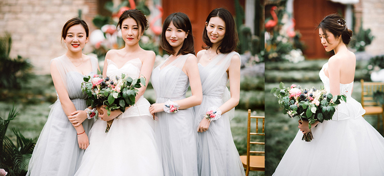 润尚美妆造型,新娘跟妆,时尚新娘造型,婚礼造型,新娘试妆照