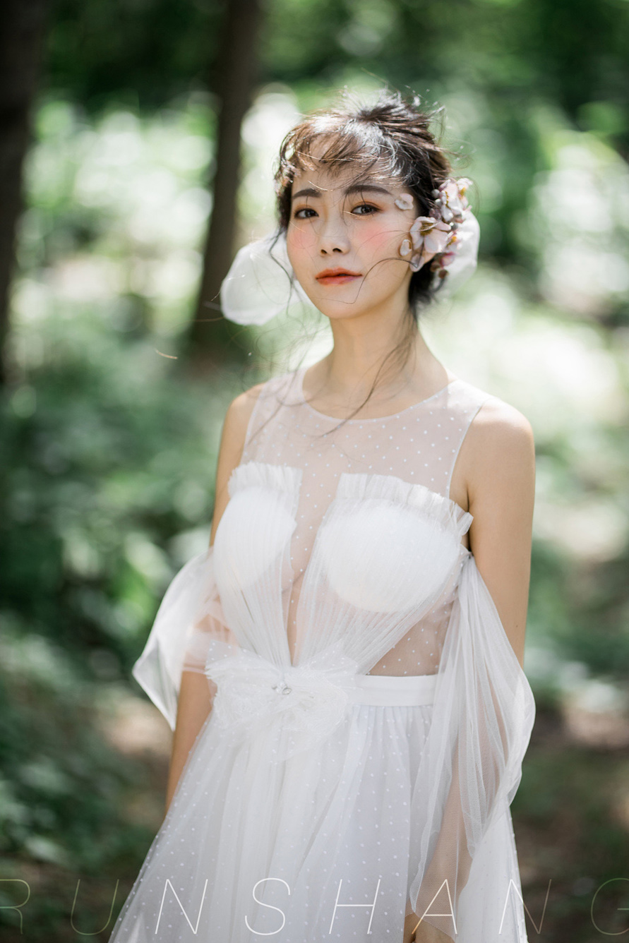 润尚美妆造型,新娘跟妆,时尚新娘造型,婚礼造型,新娘试妆照