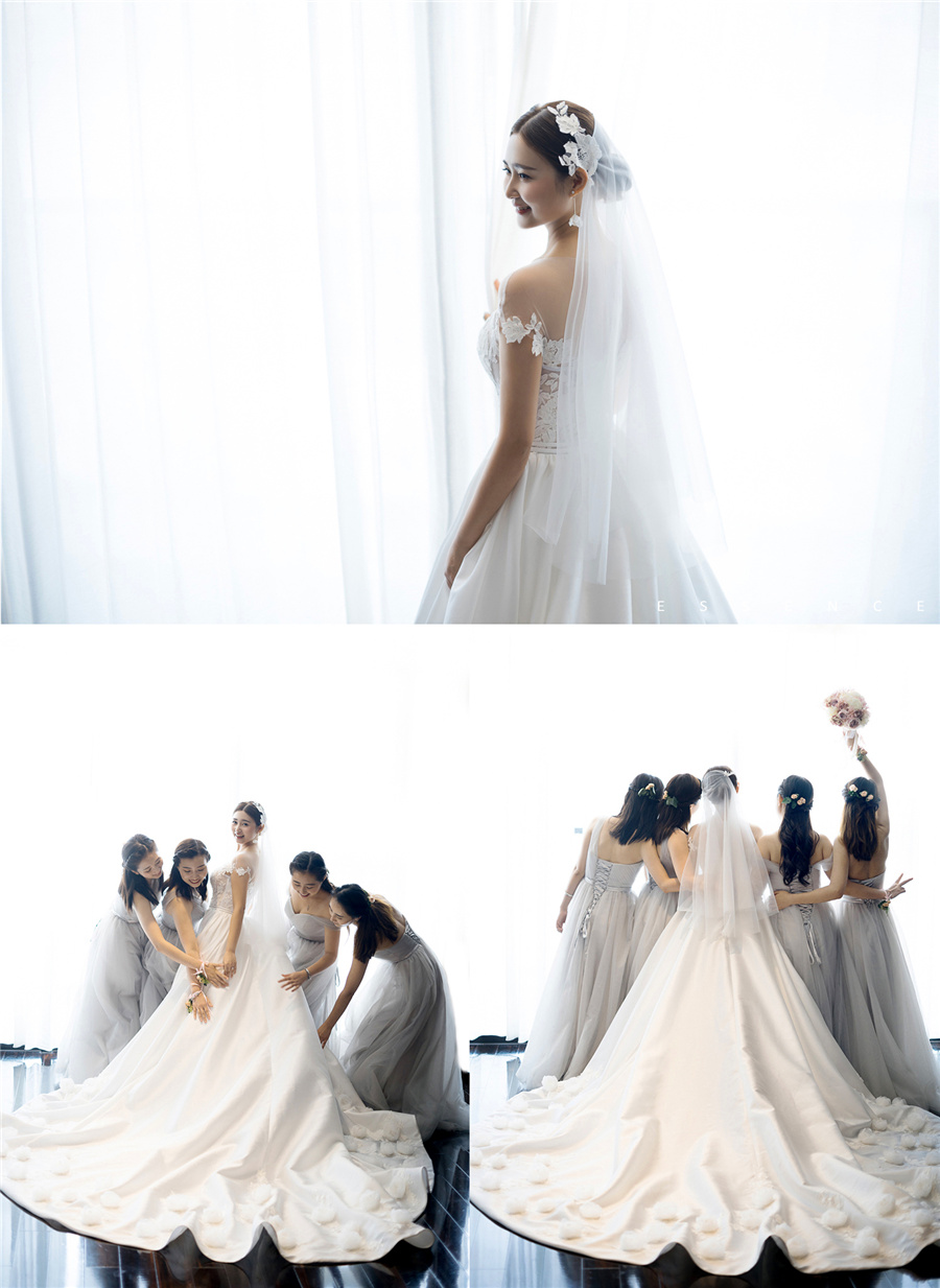 润尚美妆造型,新娘跟妆,时尚新娘造型,婚礼造型,新娘试妆照