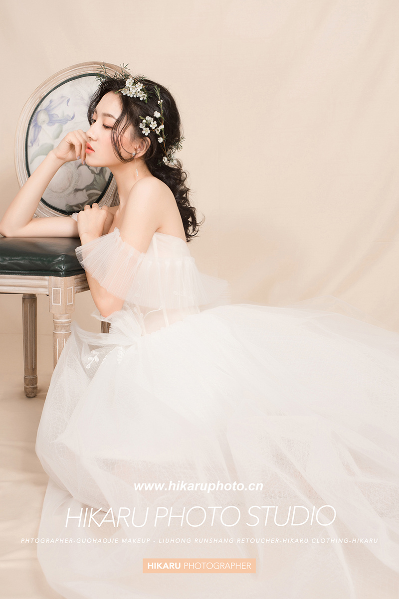 润尚美妆造型,新娘跟妆,时尚新娘造型,婚礼造型,新娘试妆照
