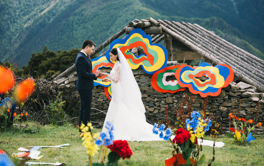 润尚美妆造型,新娘跟妆,时尚新娘造型,婚礼造型,新娘试妆照