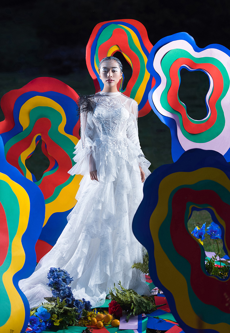 润尚美妆造型,新娘跟妆,时尚新娘造型,婚礼造型,新娘试妆照