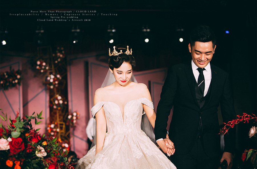 润尚美妆造型,新娘跟妆,时尚新娘造型,婚礼造型,新娘试妆照