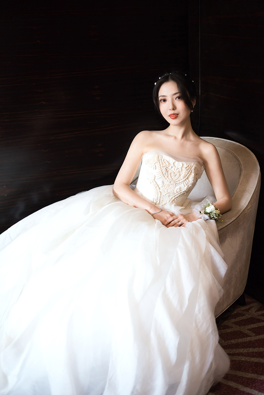 润尚美妆造型,新娘跟妆,时尚新娘造型,婚礼造型,新娘试妆照