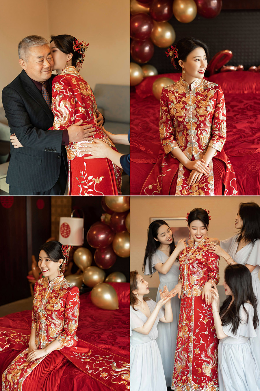 润尚美妆造型,新娘跟妆,时尚新娘造型,婚礼造型,新娘试妆照