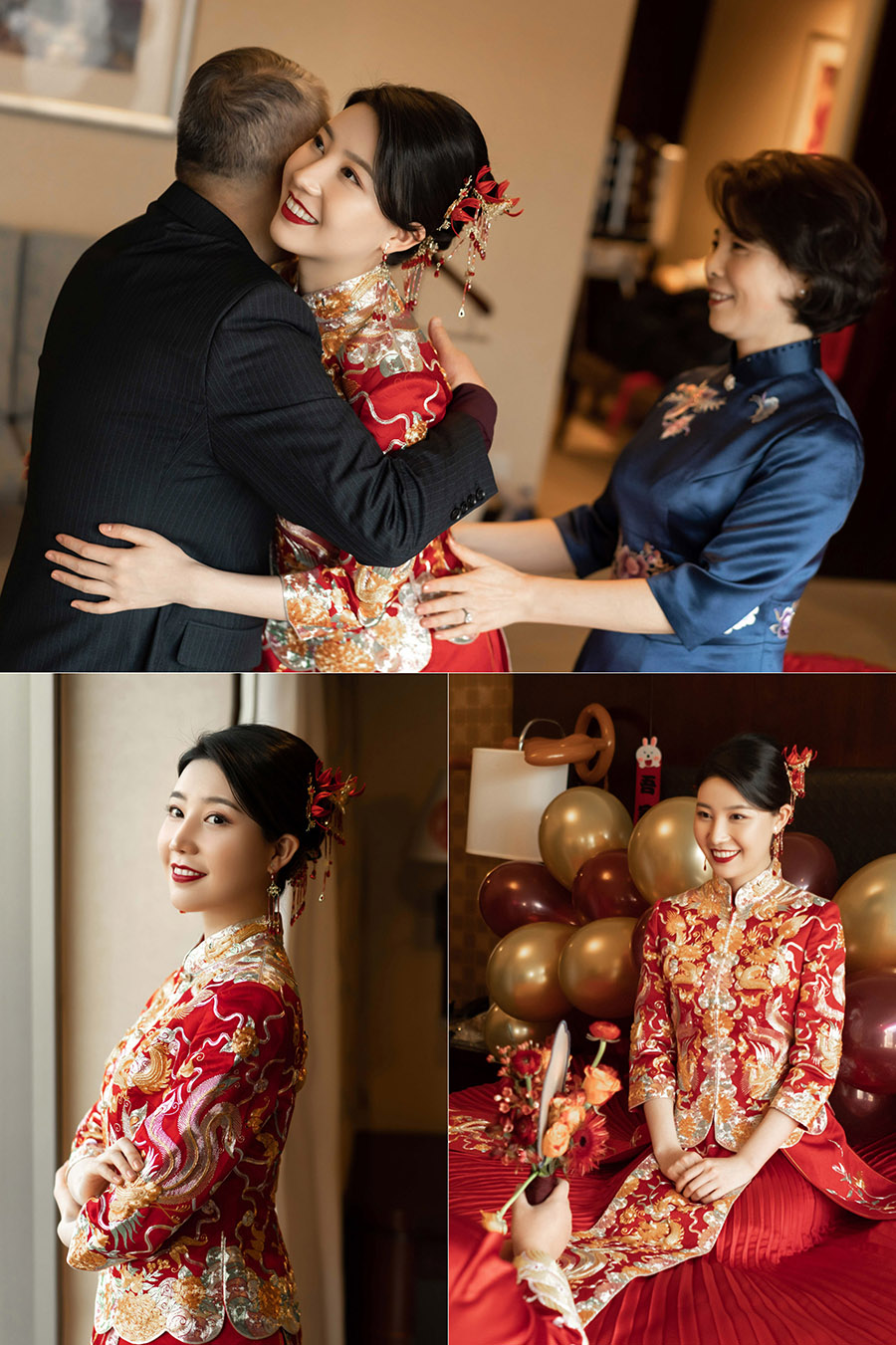 润尚美妆造型,新娘跟妆,时尚新娘造型,婚礼造型,新娘试妆照