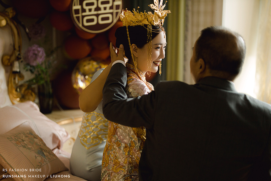 润尚美妆造型,新娘跟妆,时尚新娘造型,婚礼造型,新娘试妆照