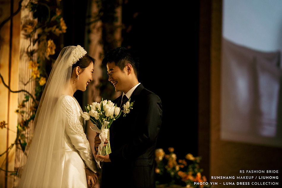 润尚美妆造型,新娘跟妆,时尚新娘造型,婚礼造型,新娘试妆照