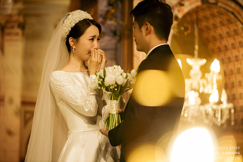 润尚美妆造型,新娘跟妆,时尚新娘造型,婚礼造型,新娘试妆照