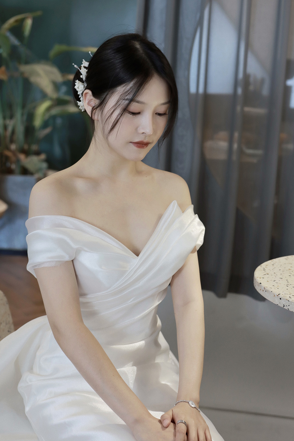 润尚美妆造型,新娘跟妆,时尚新娘造型,婚礼造型,新娘试妆照