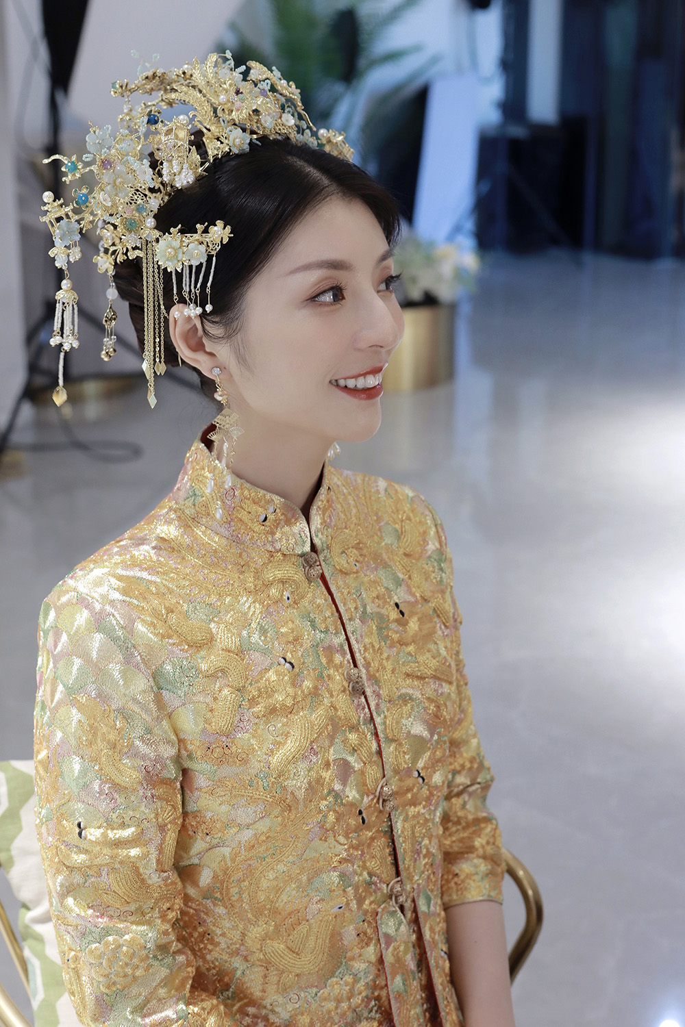 润尚美妆造型,新娘跟妆,时尚新娘造型,婚礼造型,新娘试妆照