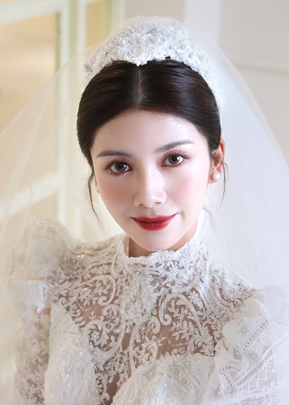 润尚美妆造型,新娘跟妆,时尚新娘造型,婚礼造型,新娘试妆照