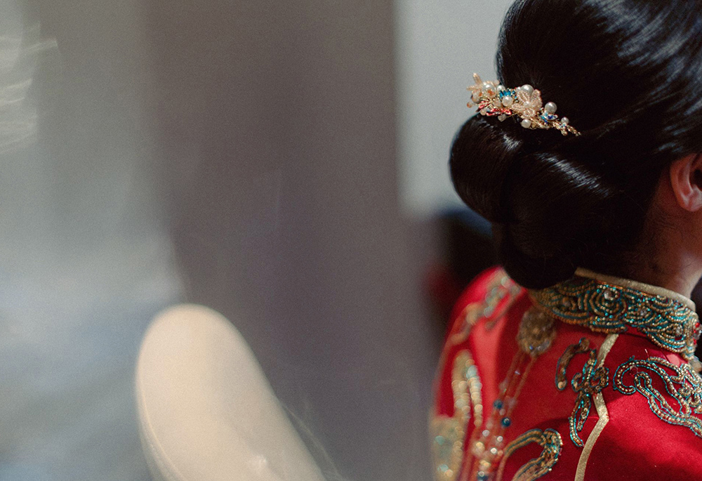 润尚美妆造型,新娘跟妆,时尚新娘造型,婚礼造型,新娘试妆照