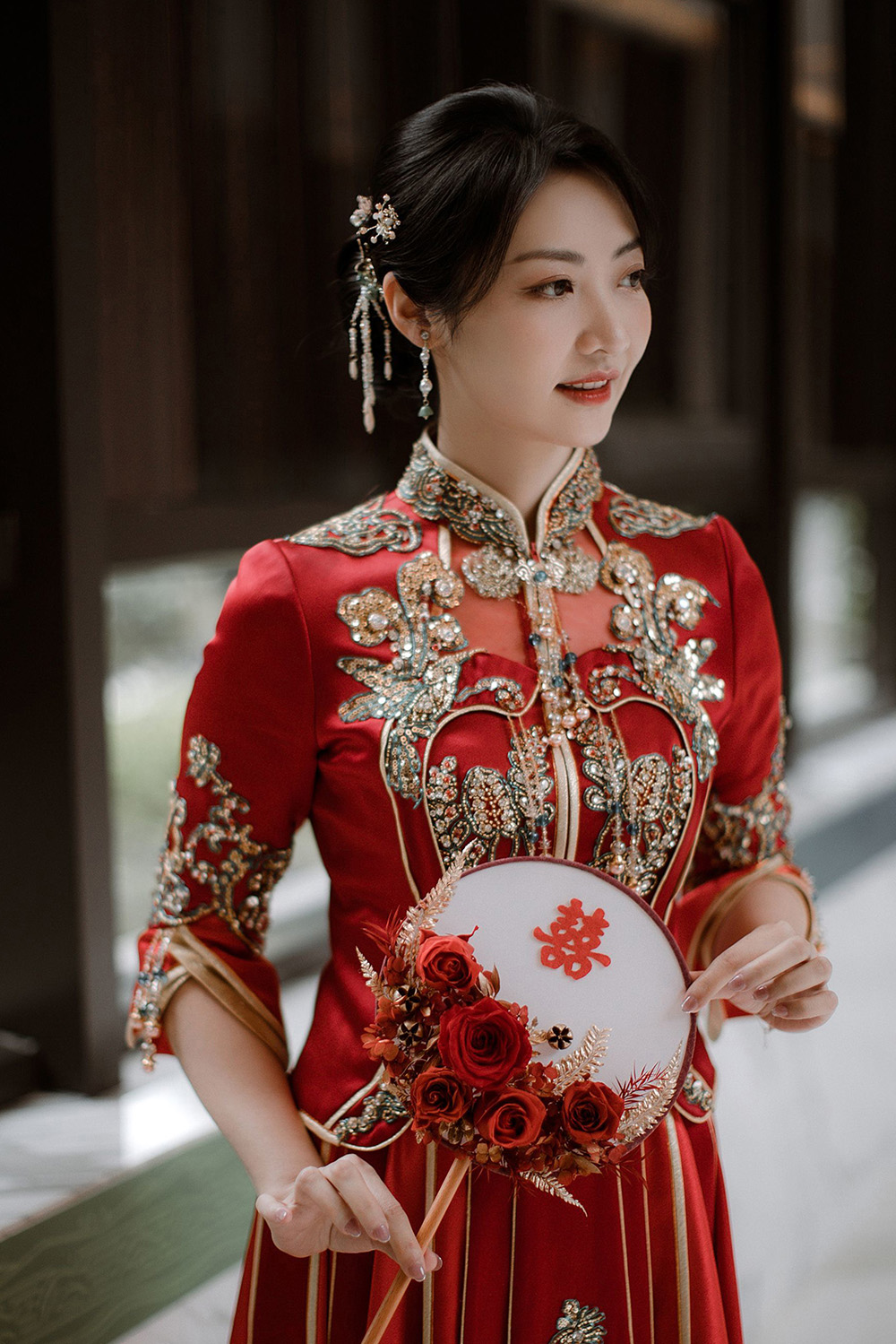 润尚美妆造型,新娘跟妆,时尚新娘造型,婚礼造型,新娘试妆照