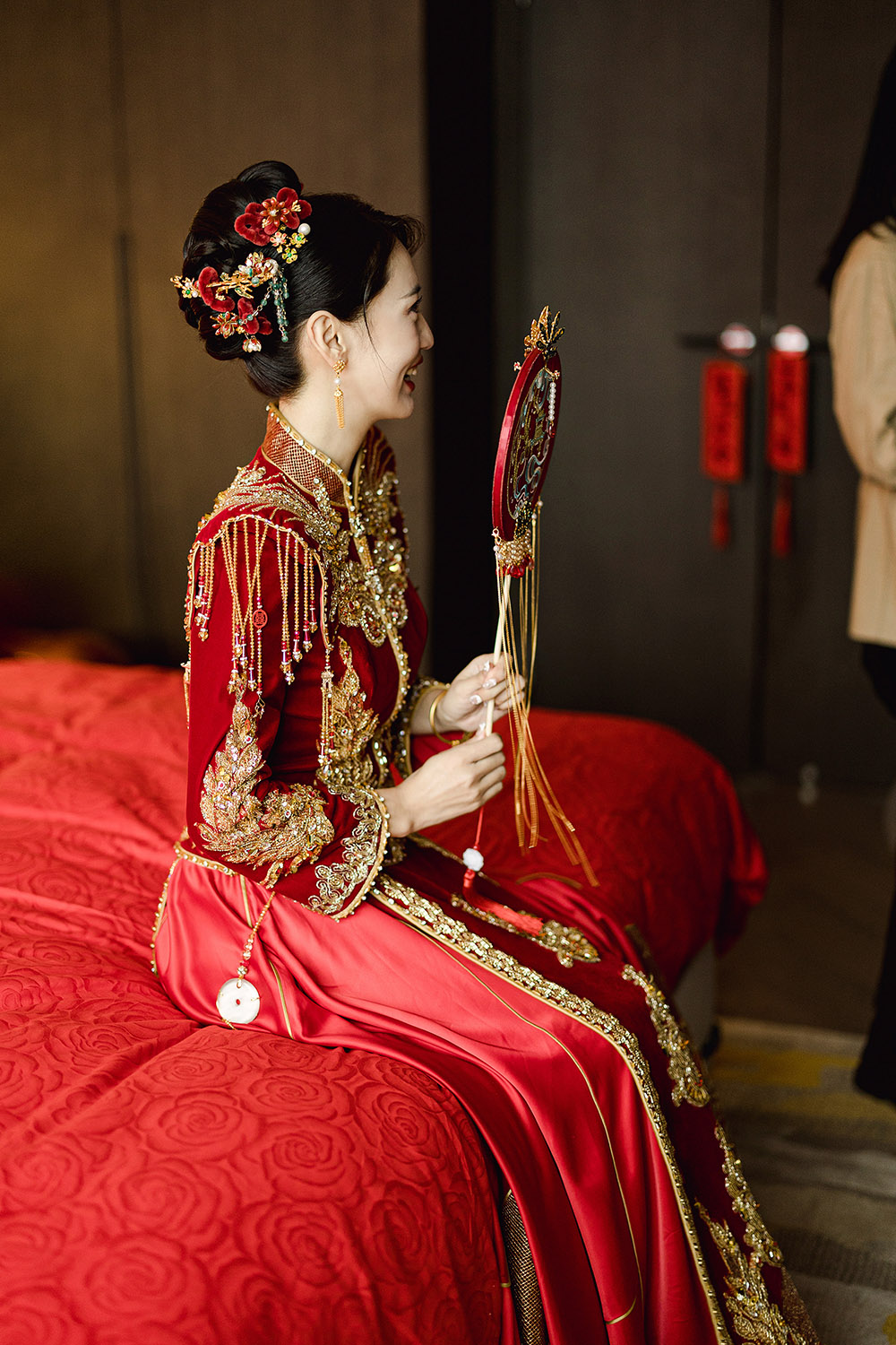 润尚美妆造型,新娘跟妆,时尚新娘造型,婚礼造型,新娘试妆照