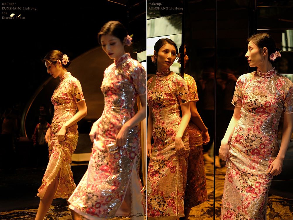 润尚美妆造型,新娘跟妆,时尚新娘造型,婚礼造型,新娘试妆照