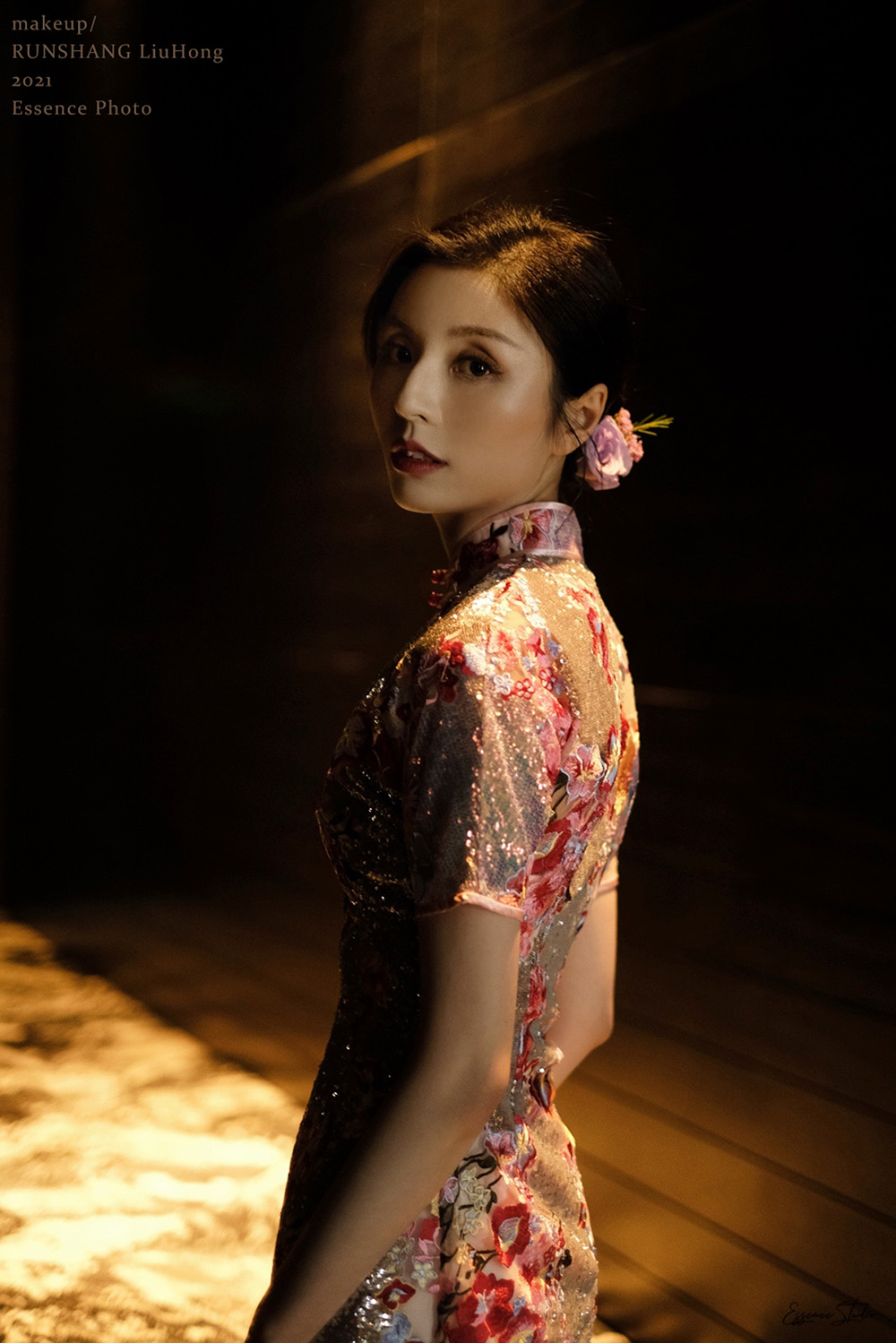 润尚美妆造型,新娘跟妆,时尚新娘造型,婚礼造型,新娘试妆照