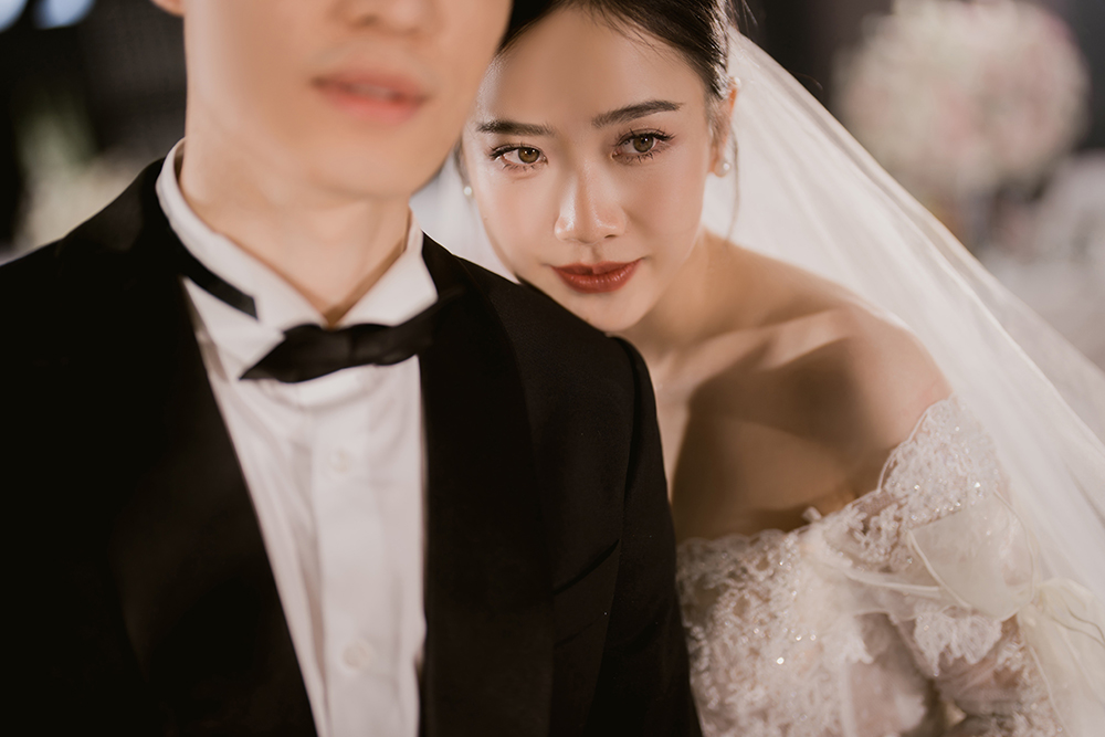 润尚美妆造型,新娘跟妆,时尚新娘造型,婚礼造型,新娘试妆照