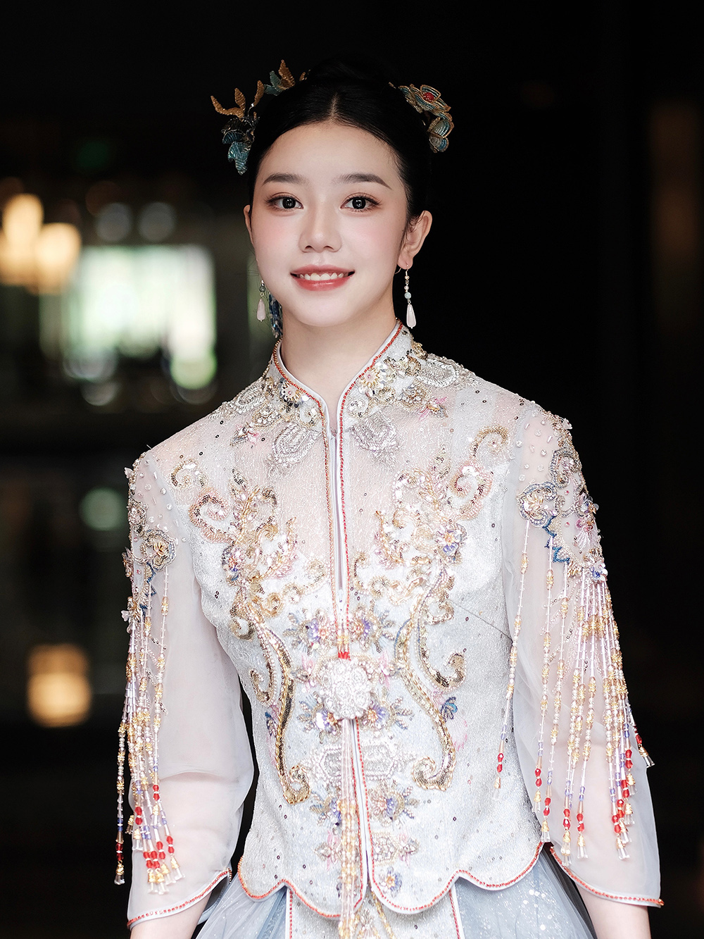 润尚美妆造型,新娘跟妆,时尚新娘造型,婚礼造型,新娘试妆照