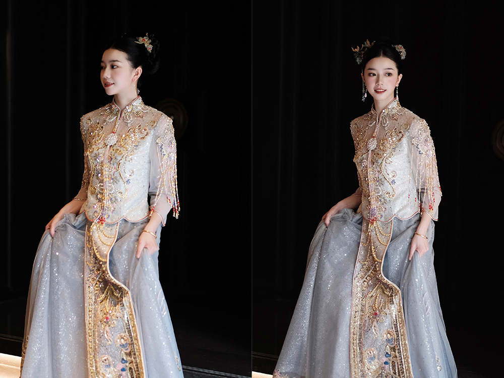 润尚美妆造型,新娘跟妆,时尚新娘造型,婚礼造型,新娘试妆照