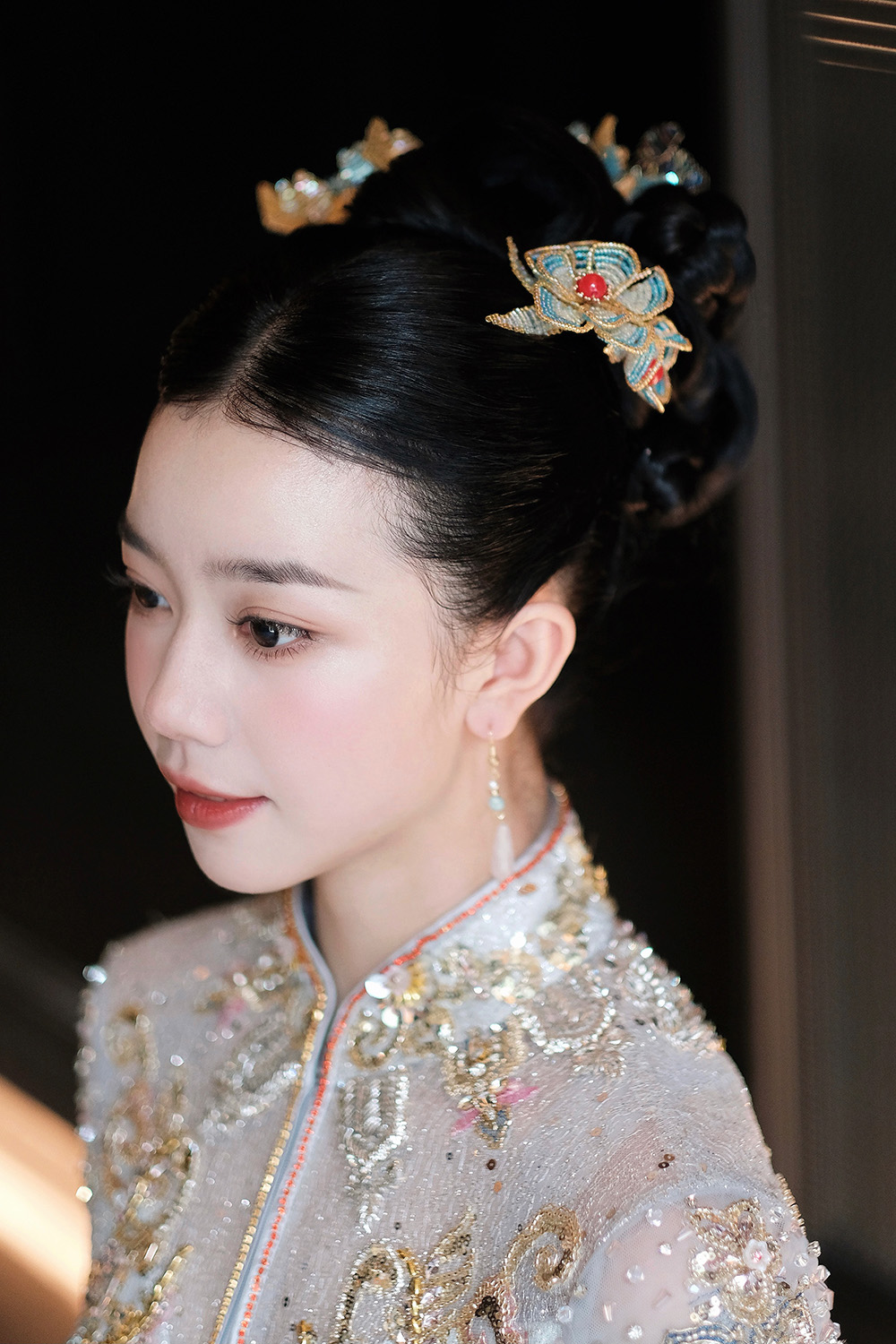 润尚美妆造型,新娘跟妆,时尚新娘造型,婚礼造型,新娘试妆照