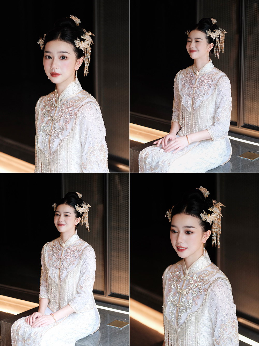 润尚美妆造型,新娘跟妆,时尚新娘造型,婚礼造型,新娘试妆照