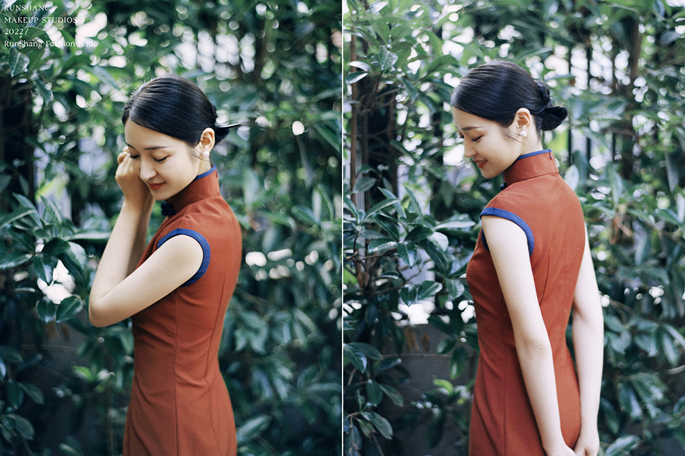 润尚美妆造型,新娘跟妆,时尚新娘造型,婚礼造型,新娘试妆照