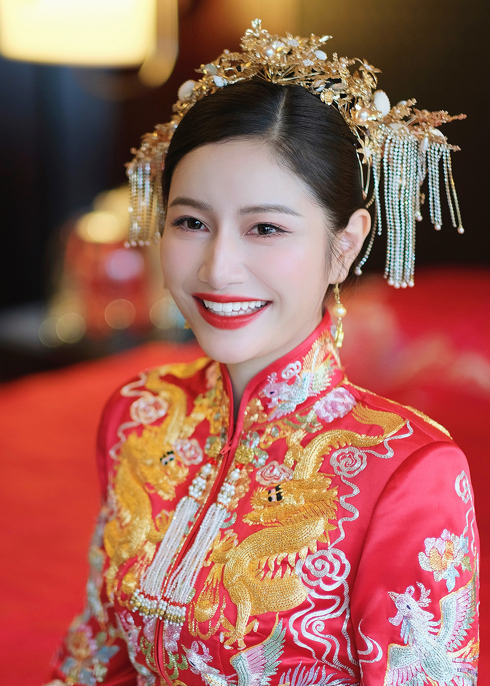 润尚美妆造型,新娘跟妆,时尚新娘造型,婚礼造型,新娘试妆照