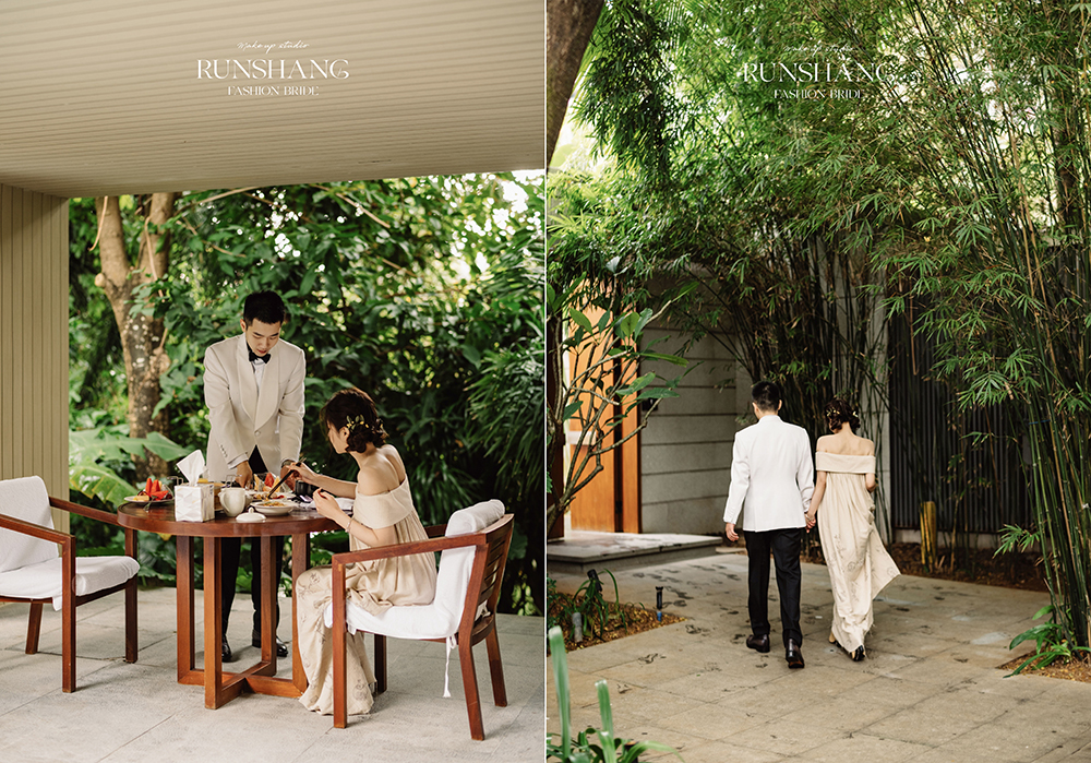 润尚美妆造型,新娘跟妆,时尚新娘造型,婚礼造型,新娘试妆照