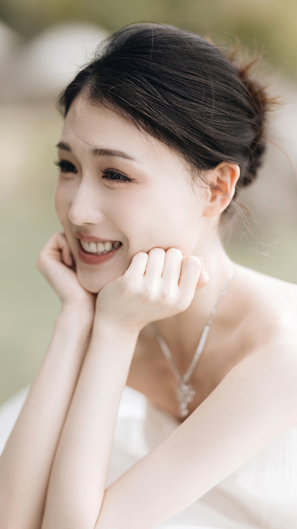 润尚美妆造型,新娘跟妆,时尚新娘造型,婚礼造型,新娘试妆照