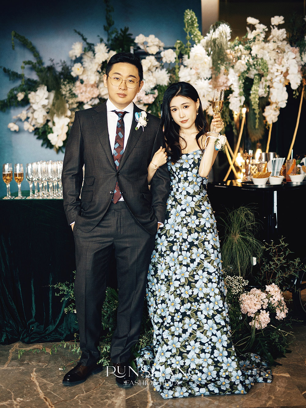 润尚美妆造型,新娘跟妆,时尚新娘造型,婚礼造型,新娘试妆照