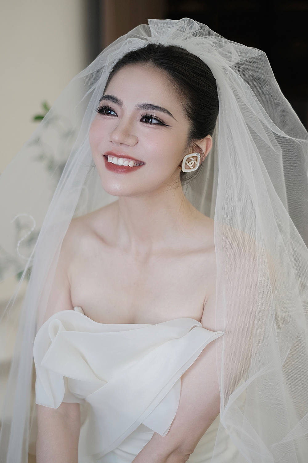 润尚美妆造型,新娘跟妆,时尚新娘造型,婚礼造型,新娘试妆照