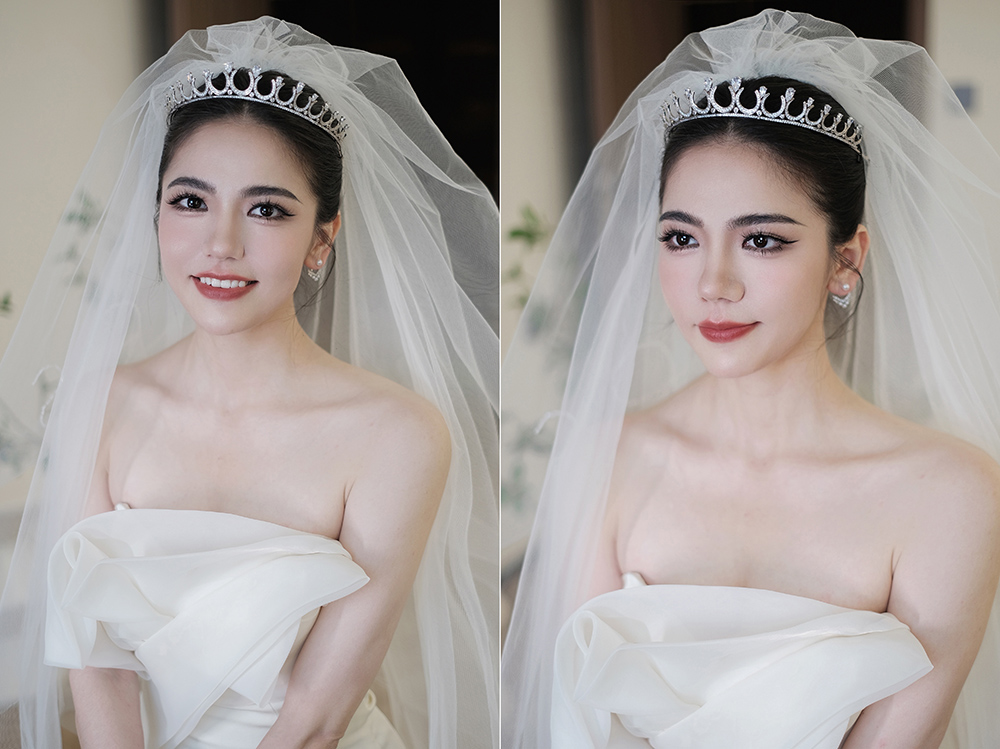 润尚美妆造型,新娘跟妆,时尚新娘造型,婚礼造型,新娘试妆照