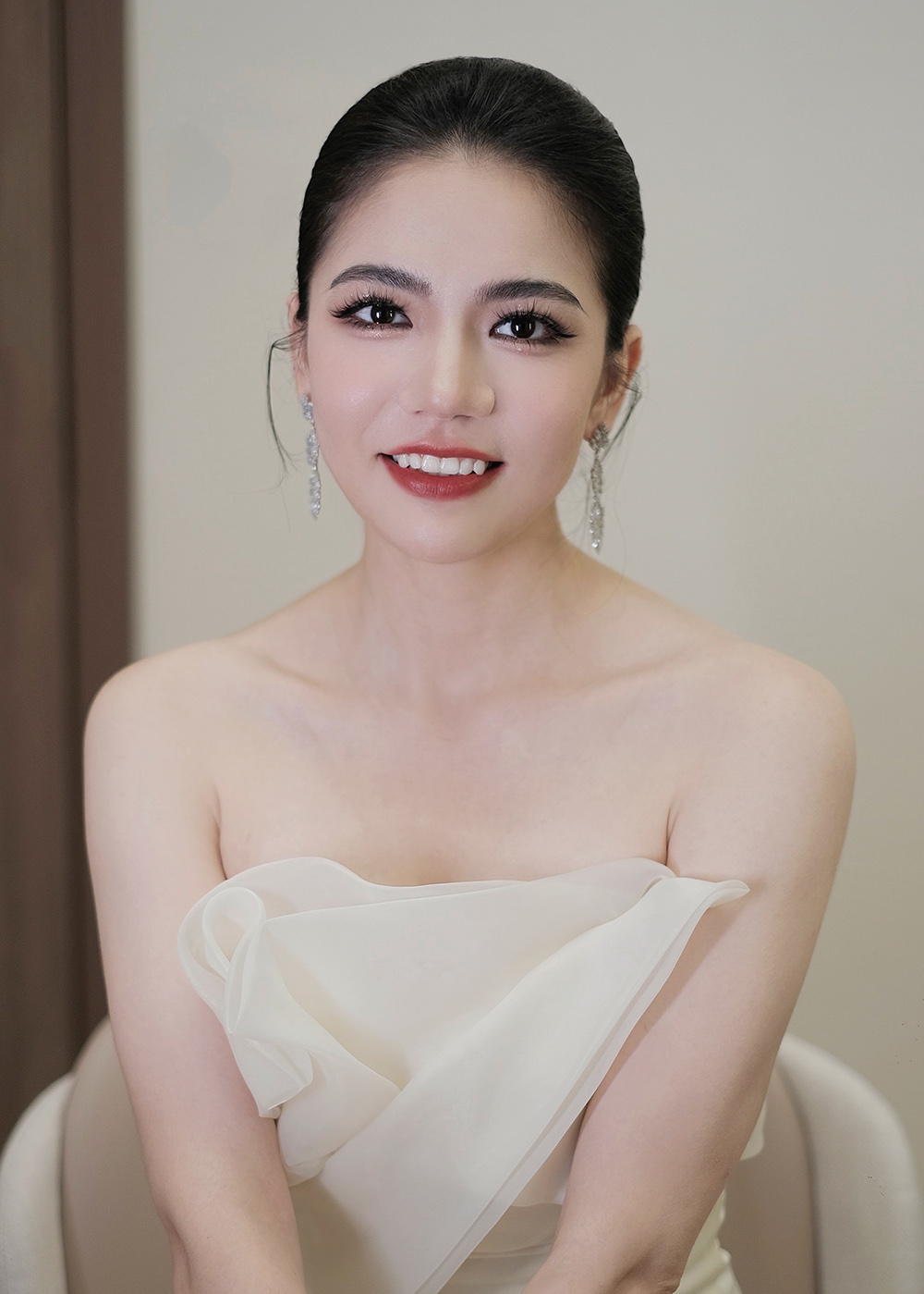 润尚美妆造型,新娘跟妆,时尚新娘造型,婚礼造型,新娘试妆照