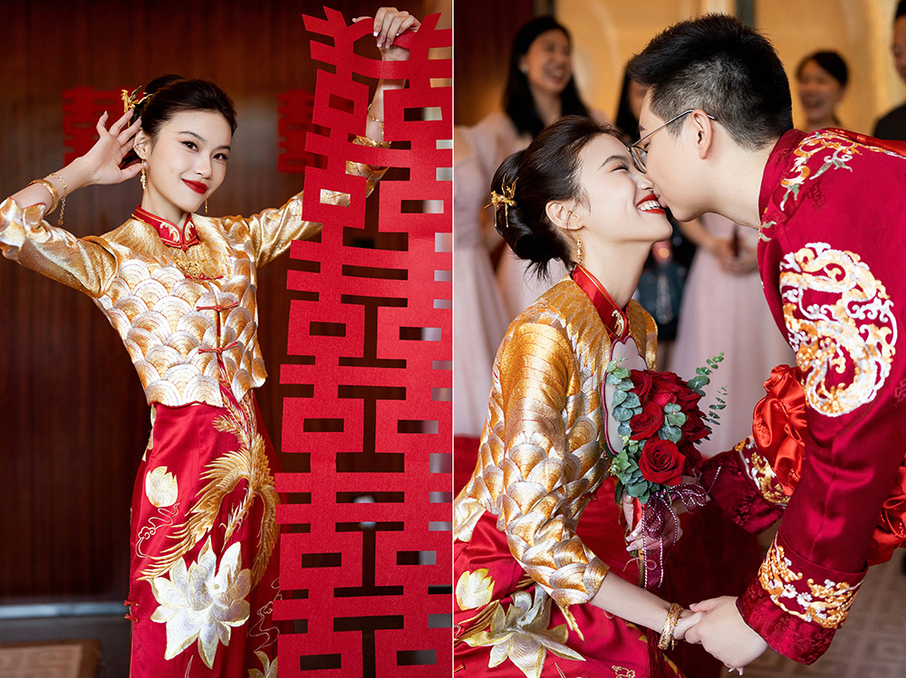 润尚美妆造型,新娘跟妆,时尚新娘造型,婚礼造型,新娘试妆照