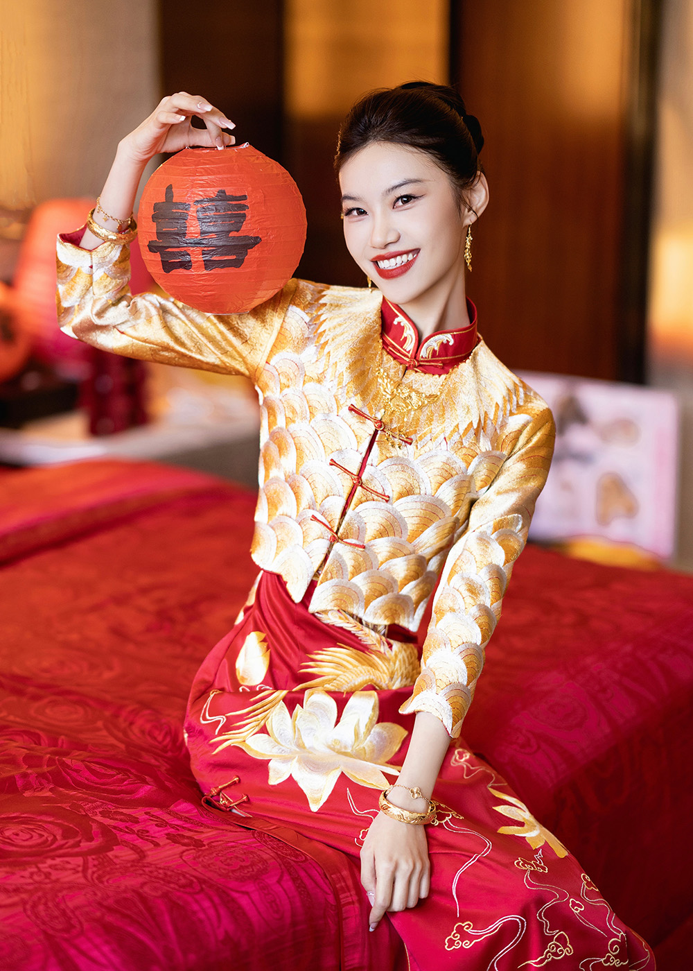 润尚美妆造型,新娘跟妆,时尚新娘造型,婚礼造型,新娘试妆照