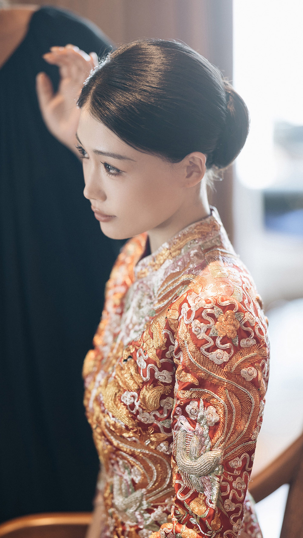 润尚美妆造型,新娘跟妆,时尚新娘造型,婚礼造型,新娘试妆照