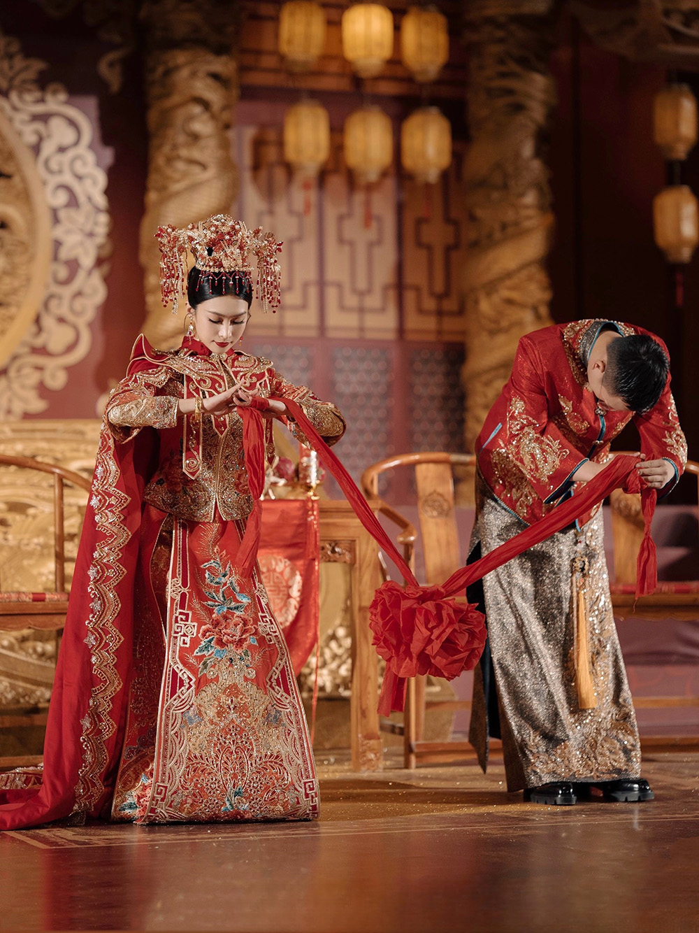 润尚美妆造型,新娘跟妆,时尚新娘造型,婚礼造型,新娘试妆照