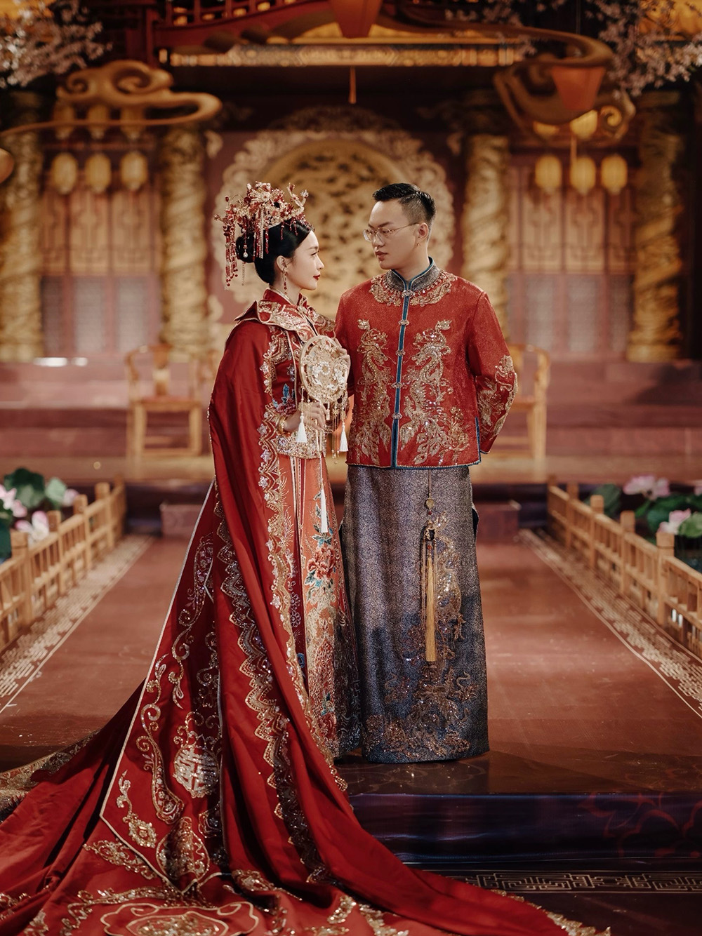 润尚美妆造型,新娘跟妆,时尚新娘造型,婚礼造型,新娘试妆照