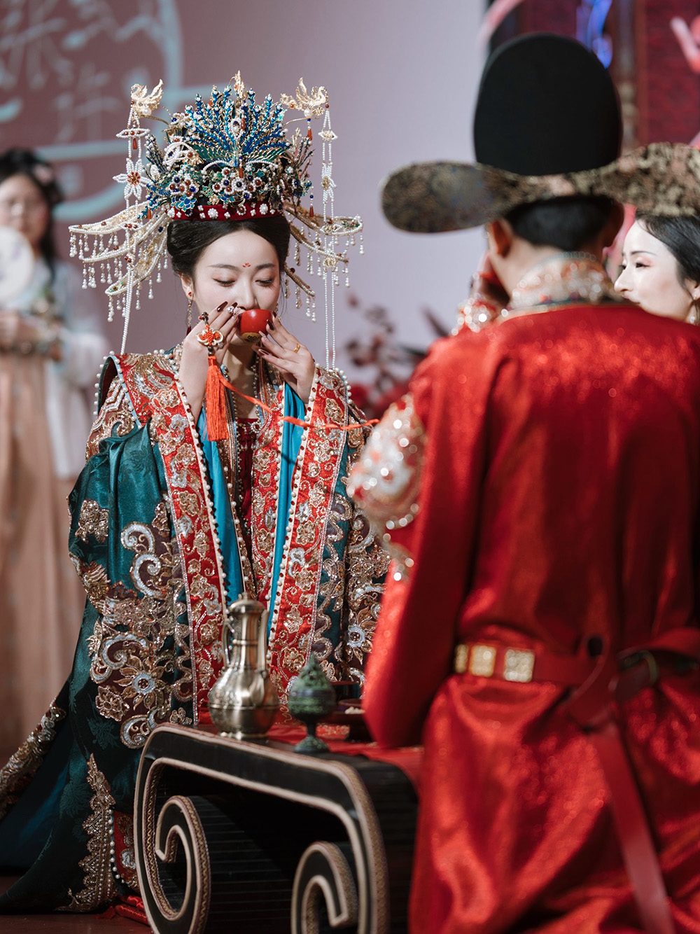 润尚美妆造型,新娘跟妆,时尚新娘造型,婚礼造型,新娘试妆照