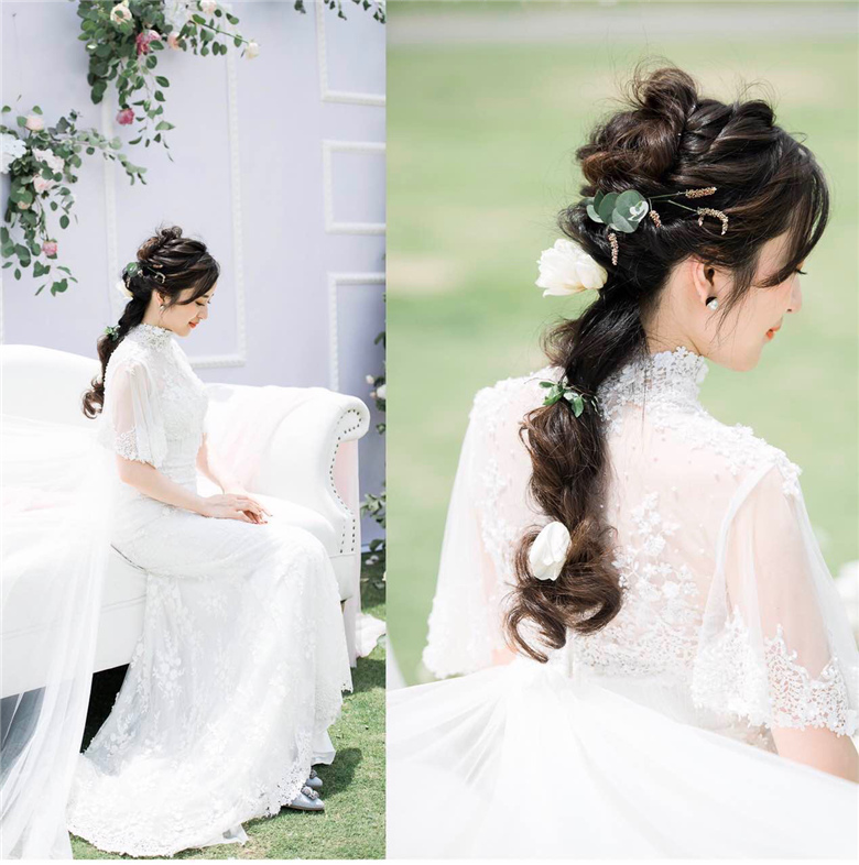 润尚美妆造型,新娘跟妆,时尚新娘造型,婚礼造型,新娘试妆照