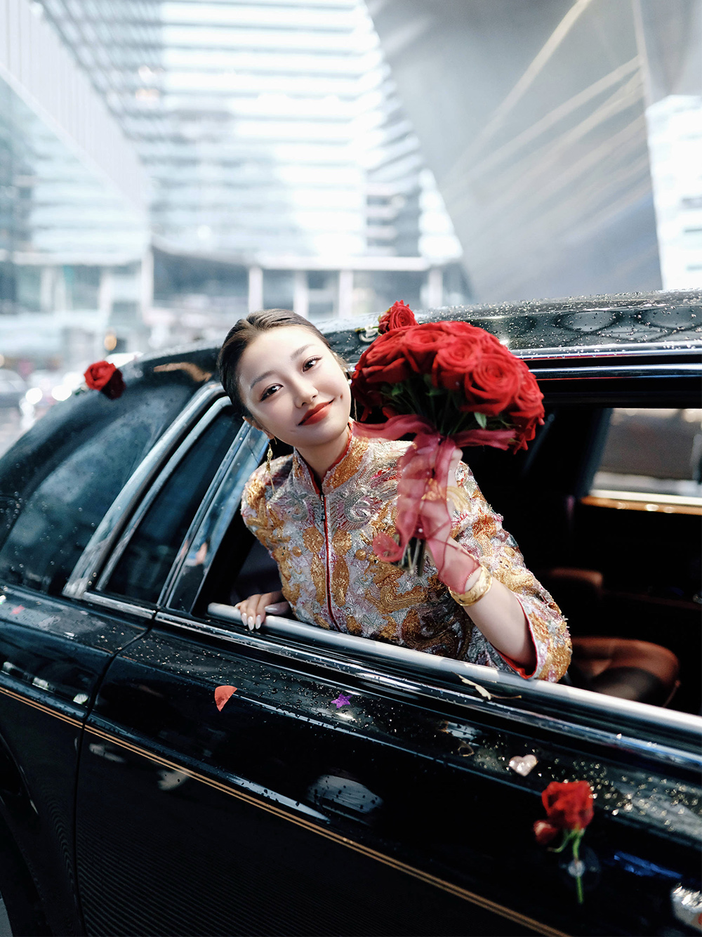 润尚美妆造型,新娘跟妆,时尚新娘造型,婚礼造型,新娘试妆照