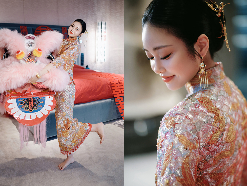 润尚美妆造型,新娘跟妆,时尚新娘造型,婚礼造型,新娘试妆照