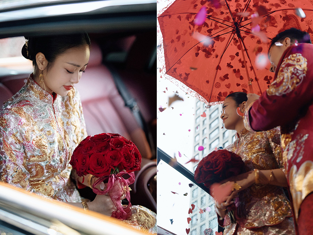 润尚美妆造型,新娘跟妆,时尚新娘造型,婚礼造型,新娘试妆照