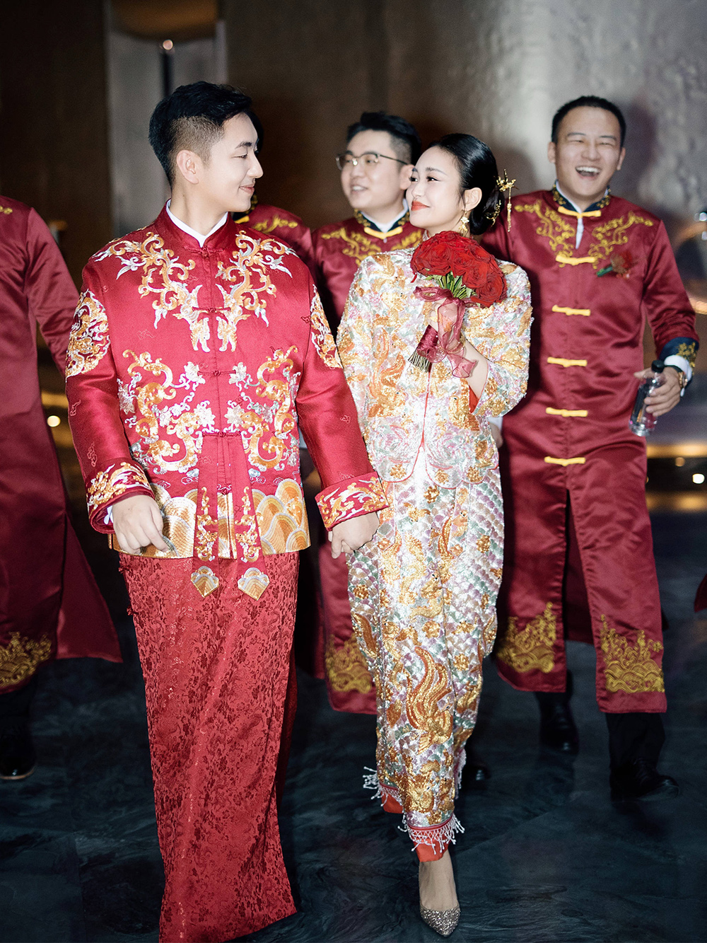 润尚美妆造型,新娘跟妆,时尚新娘造型,婚礼造型,新娘试妆照