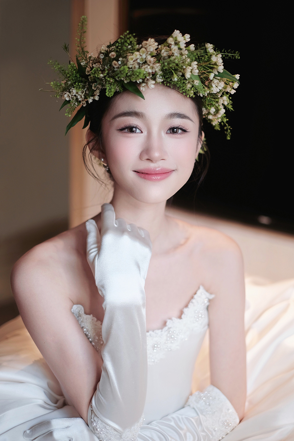 润尚美妆造型,新娘跟妆,时尚新娘造型,婚礼造型,新娘试妆照