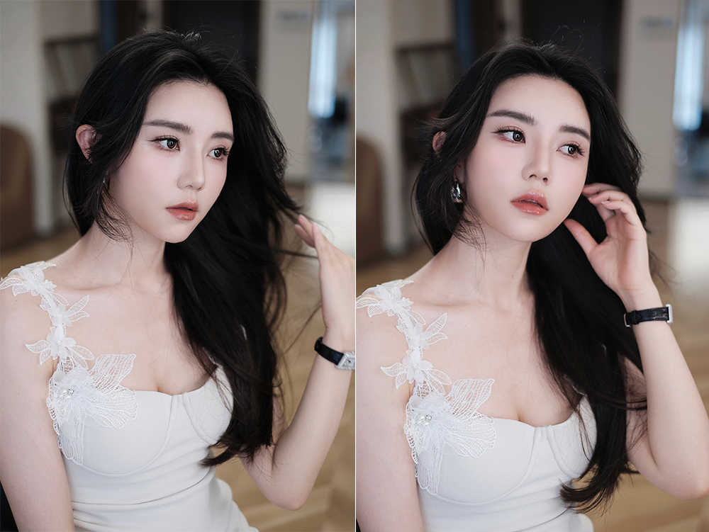 润尚美妆造型,新娘跟妆,时尚新娘造型,婚礼造型,新娘试妆照