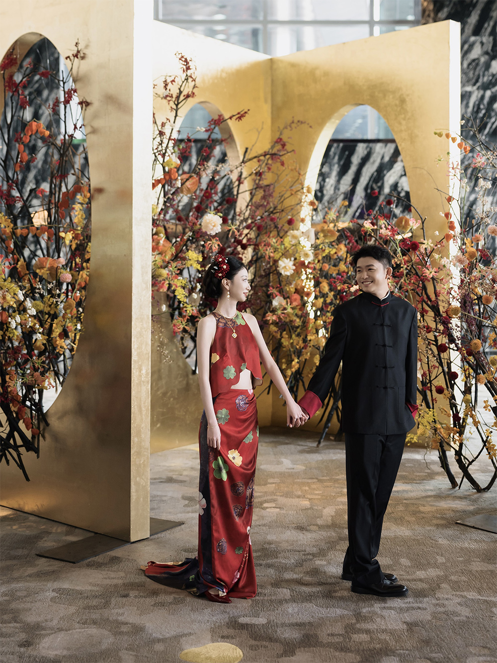 润尚美妆造型,新娘跟妆,时尚新娘造型,婚礼造型,新娘试妆照