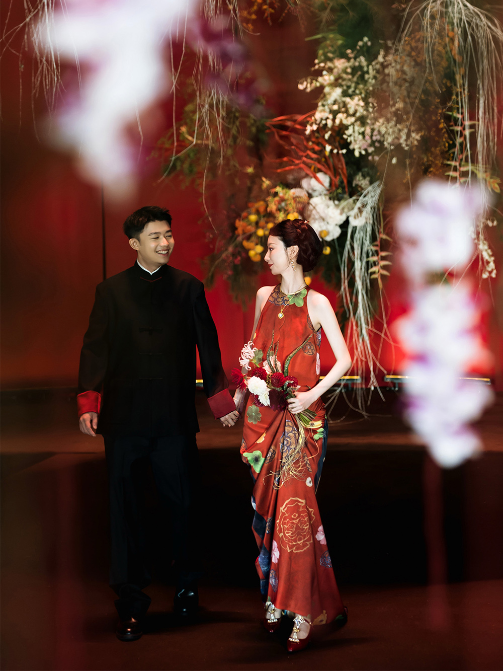 润尚美妆造型,新娘跟妆,时尚新娘造型,婚礼造型,新娘试妆照